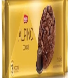 Imagem Bisc. Cookies Nestle Alpino 52 X 60g Gotas Chocolate de Estrela Atacado