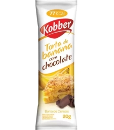 Imagem Barra De Cereal Kobber 12 X 20g Torta De Banana de Estrela Atacado