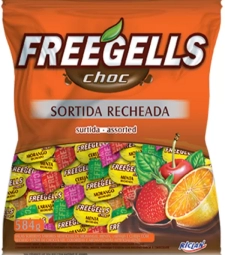 Bala Freegells 584g Sortida Rec Chocolate