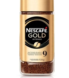 CAFE SOLUVEL NESCAFE 6 X 100G GOLD INTENSO 9