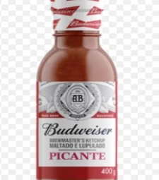 Imagem Catchup Budweiser 12 X 400g Picante de Estrela Atacado
