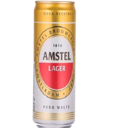 Imagem Cerveja Amstel 12 X 269ml Lata de Estrela Atacado