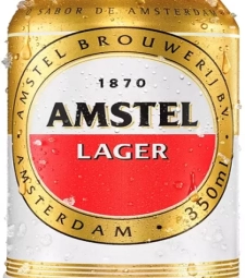 Imagem Cerveja Amstel 12 X 350ml Lata de Estrela Atacado