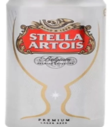 Imagem Cerveja Stella Artois 8 X 269ml Lata de Estrela Atacado