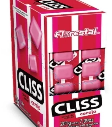 CHICLE CLISS 12 X 16,8G CEREJA