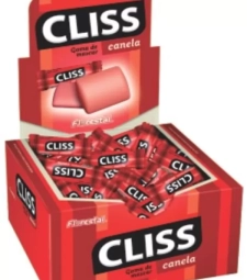 Imagem Chicle Cliss 280g Canela de Mercadinho