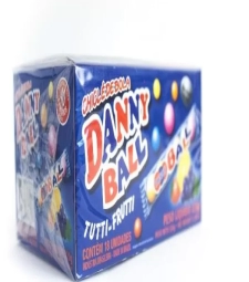 Imagem de capa de Chicle Danny Ball 78 X 6 Unid. Tubos Tutti-frutti