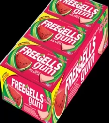 Chicle Freegells Gum 15unid Melancia
