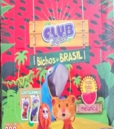 Imagem de capa de Chicle Santa Fe Bichos Do Brasil C/100 Melancia*