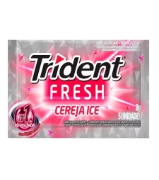 Imagem Chicle Trident 21 Unid. X Fresh Cereja Ice de Estrela Atacado