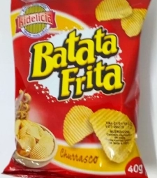 Imagem Chips Batata Kidelicia 20 X 40g Churrasco de Estrela Atacado
