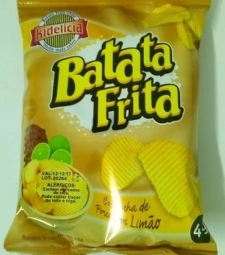 CHIPS BATATA KIDELICIA 20 X 40G COSTELA DE PORCO