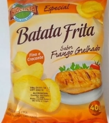 Chips Batata Kidelicia 20 X 40g Frango Grelhado