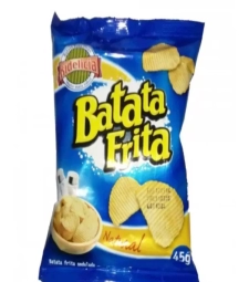 Chips Batata Kidelicia 20 X 40g Natural