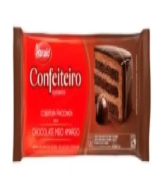 Imagem Chocolate Barra Harald 1,01kg Confeiteiro M. Amargo de Estrela Atacado