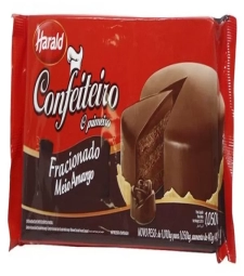 Imagem Chocolate Barra Harald 1,05kg Confeiteiro M. Amargo de Estrela Atacado