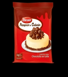 Imagem Chocolate Barra Harald 5kg Raspar E Cobrir Ao Leite de Estrela Atacado