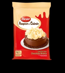 Imagem Chocolate Barra Harald 5kg Raspar E Cobrir Branco de Estrela Atacado