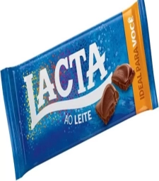 Imagem Chocolate Barra Lacta 17 X 90g Ao Leite de Estrela Atacado