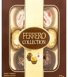 Imagem Chocolate Ferrero Rocher Colection 77gr de Estrela Atacado