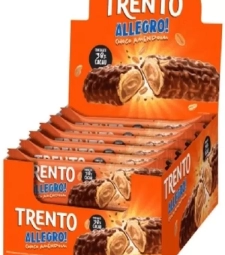 CHOCOLATE TRENTO ALLEGRO 16 X 35G CHOCO E AMENDOIM