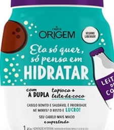 Imagem Creme Cabelo Origem 6 X 1 Kg Leite Coco + Tapioca de Estrela Atacado