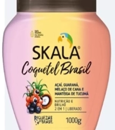 Imagem Creme Cabelo Skala 6 X 1kg 2 Em 1 Coquetel Brasil Ref. 16603 de Estrela Atacado