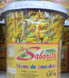 Imagem Creme De Amendoim Saborita 1,02kg Pote de Estrela Atacado