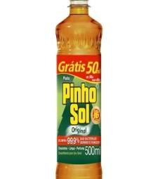 Desinf. Pinho Sol 12 X 500ml Original P450 L500 Promo 