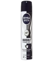 Desodorante Nivea Aero Men 12 X 150ml Invisible Black&white
