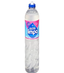 Detergente Gota Limpa 24 X 500ml Cristal