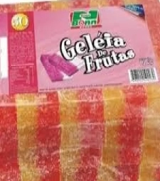 DOCE GELEIA DE FRUTAS NUTRI BONN 2,4KG 