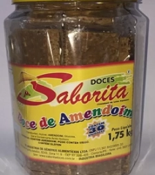 Imagem Doce Pacoca Saborita 1,75kg Pote de Estrela Atacado