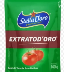 Imagem Extrato De Tomate Stella D'oro 48 X 140g Sachet de Estrela Atacado