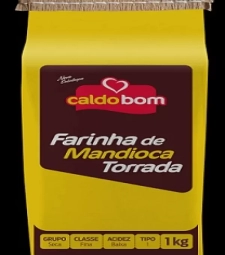 FARINHA MANDIOCA CALDO BOM TORRADA 12 X 1KG