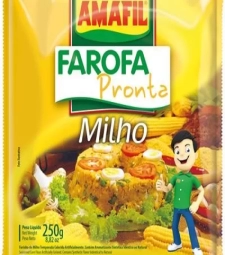 Imagem de capa de Farofa Amafil 10 X 250g Milho