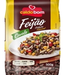 Imagem Feijao Caldo Bom 6 X 500g Cavalo Especial de Mercadinho