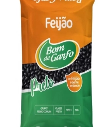 Imagem (bloq)feijao Preto Bom De Garfo 30 X 1kg de Estrela Atacado