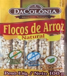 FLOCOS DE ARROZ DACOLONIA 25 X 100G