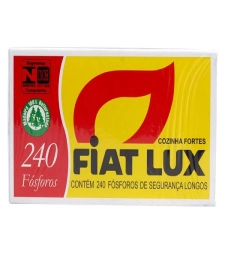 Imagem Fosforos Fiat Lux Longo 15 X 240 Unid. de Estrela Atacado