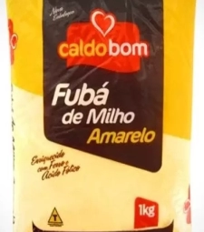 FUBA AMARELO CALDO BOM 12 X 1KG