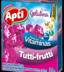 Imagem Gelatina Apti 36 X 35g Tutti-frutti de Estrela Atacado