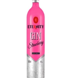 Imagem Gin Eternity 6 X 900ml Strawberry Vidro de Estrela Atacado