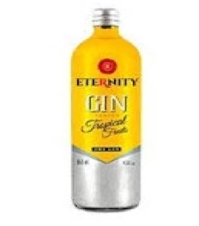 Imagem Gin Eternity 6 X 900ml Tropical Vidro de Estrela Atacado