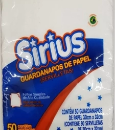 Imagem Guardanapo Sirius 30cm X 32cm 36un de Estrela Atacado
