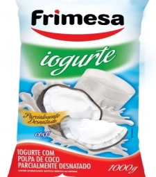 Imagem Iogurte Frimesa Pacote 12 X 1kg Coco de Estrela Atacado