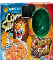 Kit Cereal Choco Ball E Corn Sugar 500g