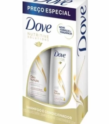 Imagem Kit Dove Shampoo 400ml + Cond 200ml Oleo Nutricao de Estrela Atacado