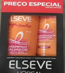 Imagem Kit Shampoo + Cond Elseve 375ml Longo Sonhos de Estrela Atacado