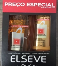 Imagem Kit Shampoo + Cond Elseve 375ml Oleo Extraordinario de Estrela Atacado